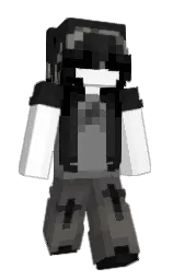 youwhoria's Minecraft skin wearing the Pan cape
