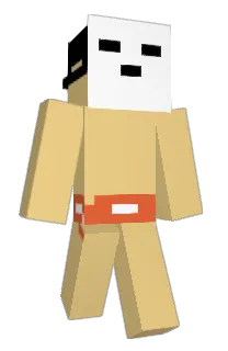 Front of Minecraft skin