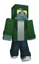 Kelpilox's Minecraft skin wearing the Zombie Horse cape