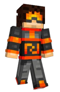 Front of SeveralHook's skin