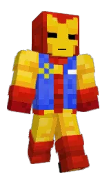 ripe lemon and milano red Minecraft skin — Classic model