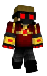 Th29's Minecraft skin wearing the Menace cape