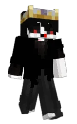 SantaBoost's Minecraft skin wearing the Twisted cape