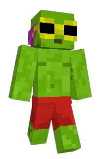 Front of GarryTube's skin