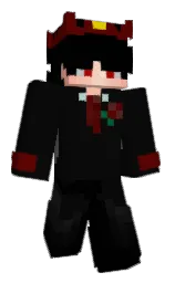 cod gray and black Minecraft skin — Classic model — first worn by LosstGHG