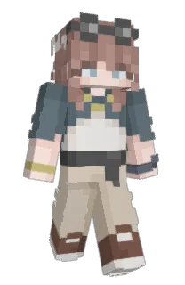 Front of Rzsie's skin