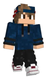 Awesome_Craft's Minecraft skin wearing the Aurora cape