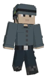 xenient's Minecraft skin wearing the Pan cape