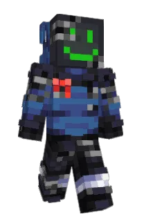 Front of Defectt's skin