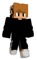 black and desert Minecraft skin — Classic model