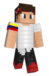 Front of Minecraft skin