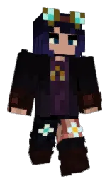 cinder and asphalt Minecraft skin — Classic model — first worn by Skiddymelon