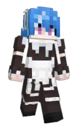 Slim Minecraft skin