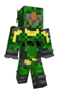 Front of Spinann's skin