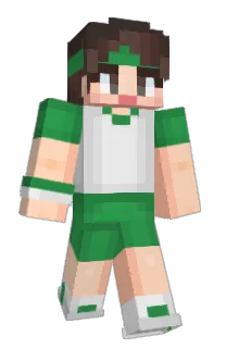 Front of PPAPiru's skin