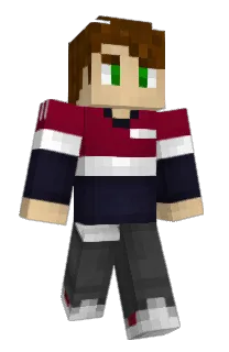 Front of ClownifiedxD's skin