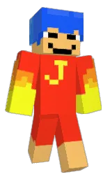 scarlet and koromiko Minecraft skin — Classic model