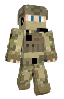 Front of Schlumpferich's skin