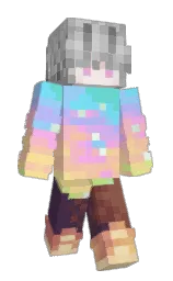 apricot peach and marzipan Minecraft skin — Slim model