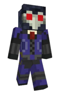 Front of Capzale's skin