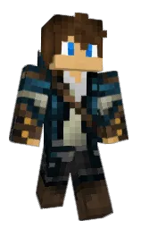 TheErr0r_'s Minecraft skin wearing the Aurora cape