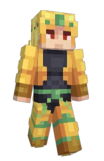 Front of xCyberCatz's skin