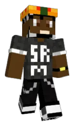 jambalaya and black Minecraft skin — Classic model