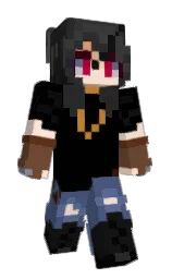 black and east bay Minecraft skin — Slim model