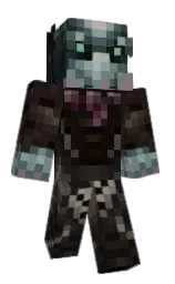 Zectarash_P's Minecraft skin wearing the Migrator cape
