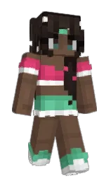 Slim Minecraft skin