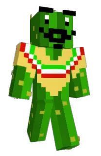 Front of Minecraft skin