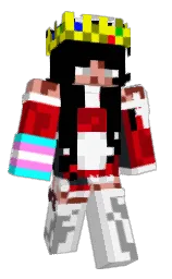 black and monza Minecraft skin — Slim model — first worn by FallenLucid