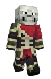 Front of Sidehaze's skin