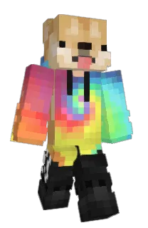 Front of Minecraft skin