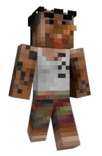Front of Minecraft skin