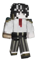 thunder and outer space Minecraft skin — Classic model