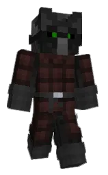 mine shaft and cod gray Minecraft skin — Classic model — first worn by nood009