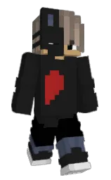 Jn4rs's Minecraft skin wearing the Purple Heart cape