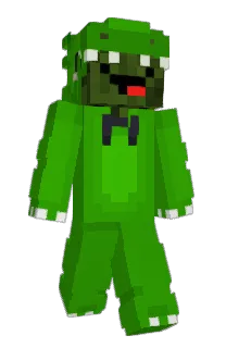 Front of iVeggie's skin