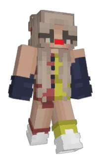 Front of Cathje's skin