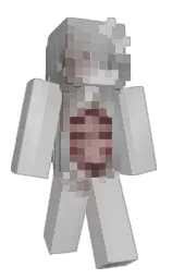 alto and silver Minecraft skin — Classic model — first worn by Ricebrat