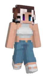 Slim Minecraft skin