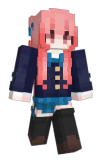 Front of Eniva's skin