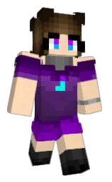 frangipani and graphite Minecraft skin — Slim model