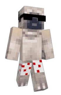 Front of Minecraft skin