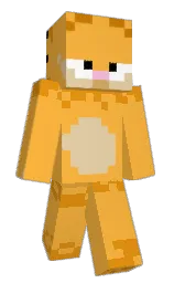 yellow orange and gamboge Minecraft skin — Classic model