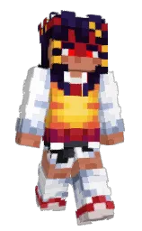 white and whisper Minecraft skin — Slim model