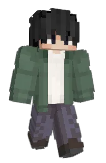 Front of SevNaro's skin