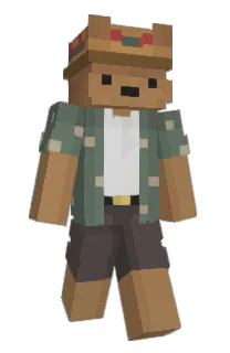 Front of Sabirel's skin