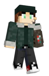 Front of Dallenko's skin